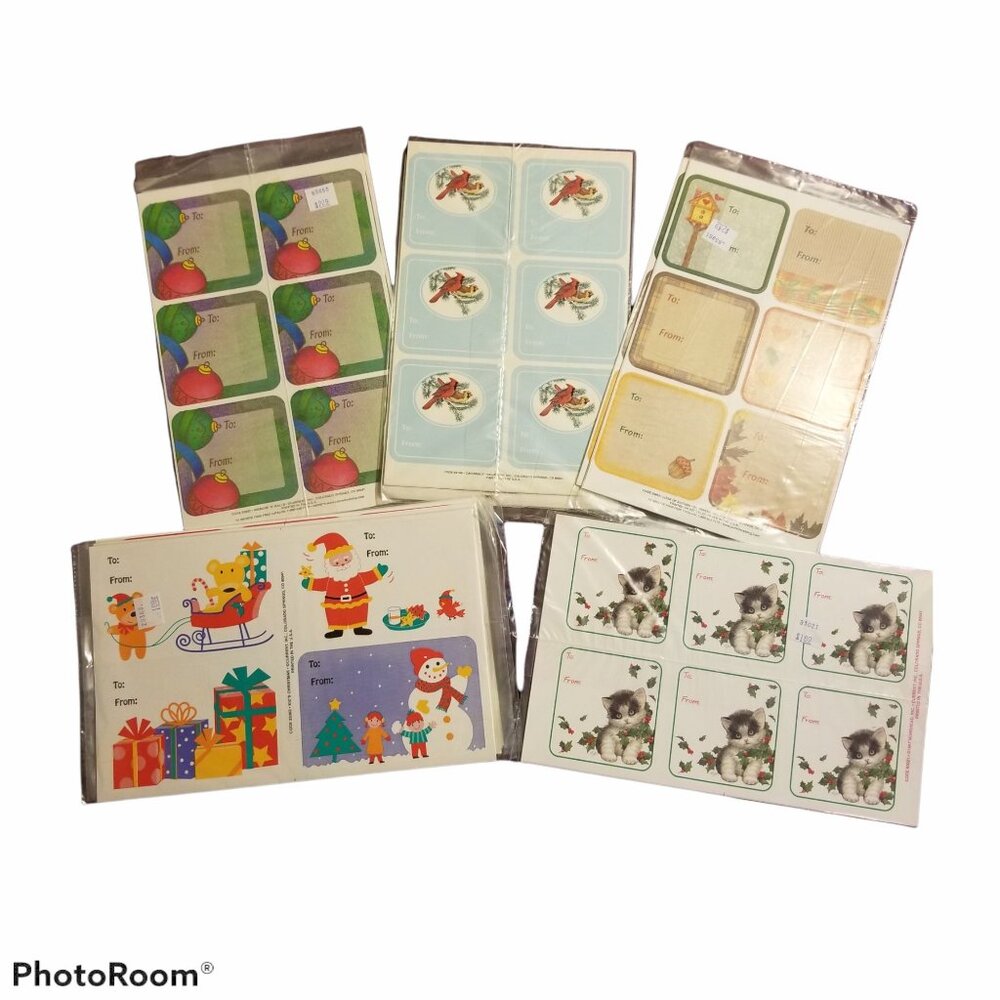 Vintage Holiday Gift Tags + NWT